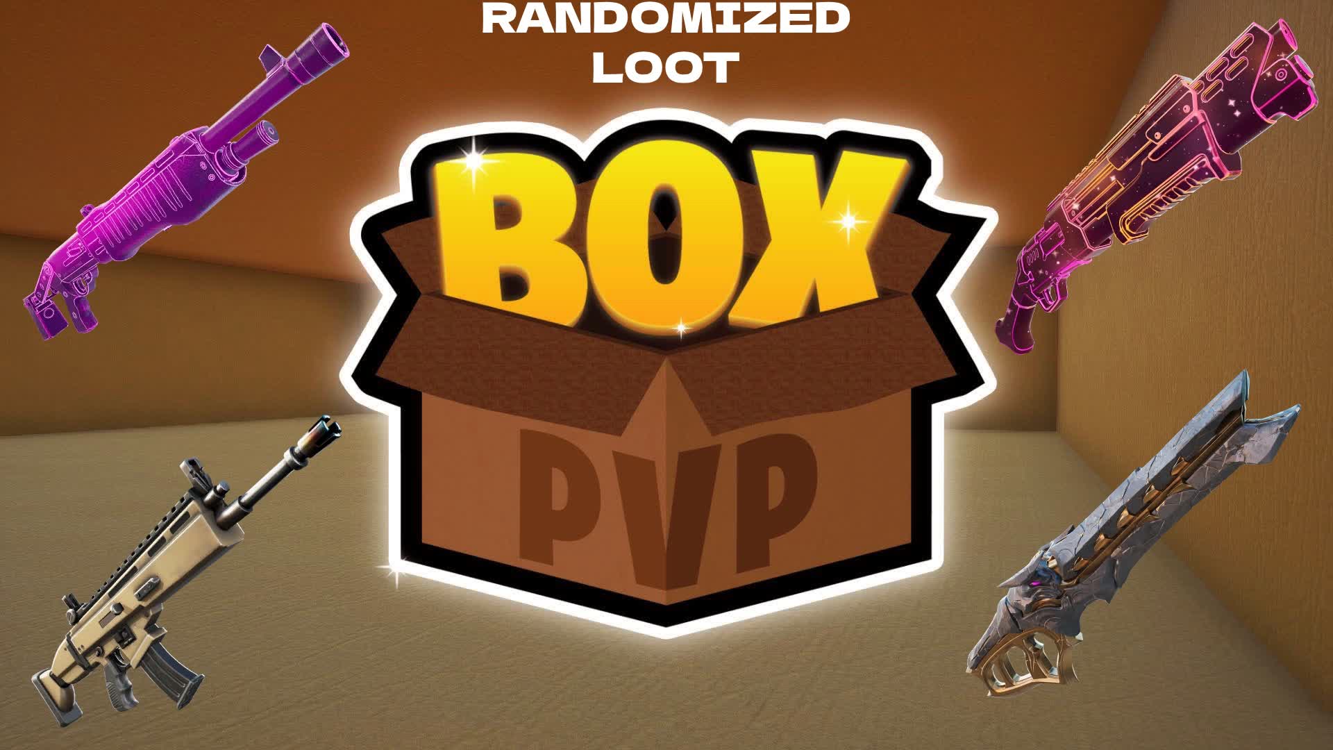Box Fights [Randomized Loadout] — Fortnite Creative map