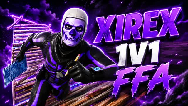 Xirex 1v1 FFA — Fortnite Creative map