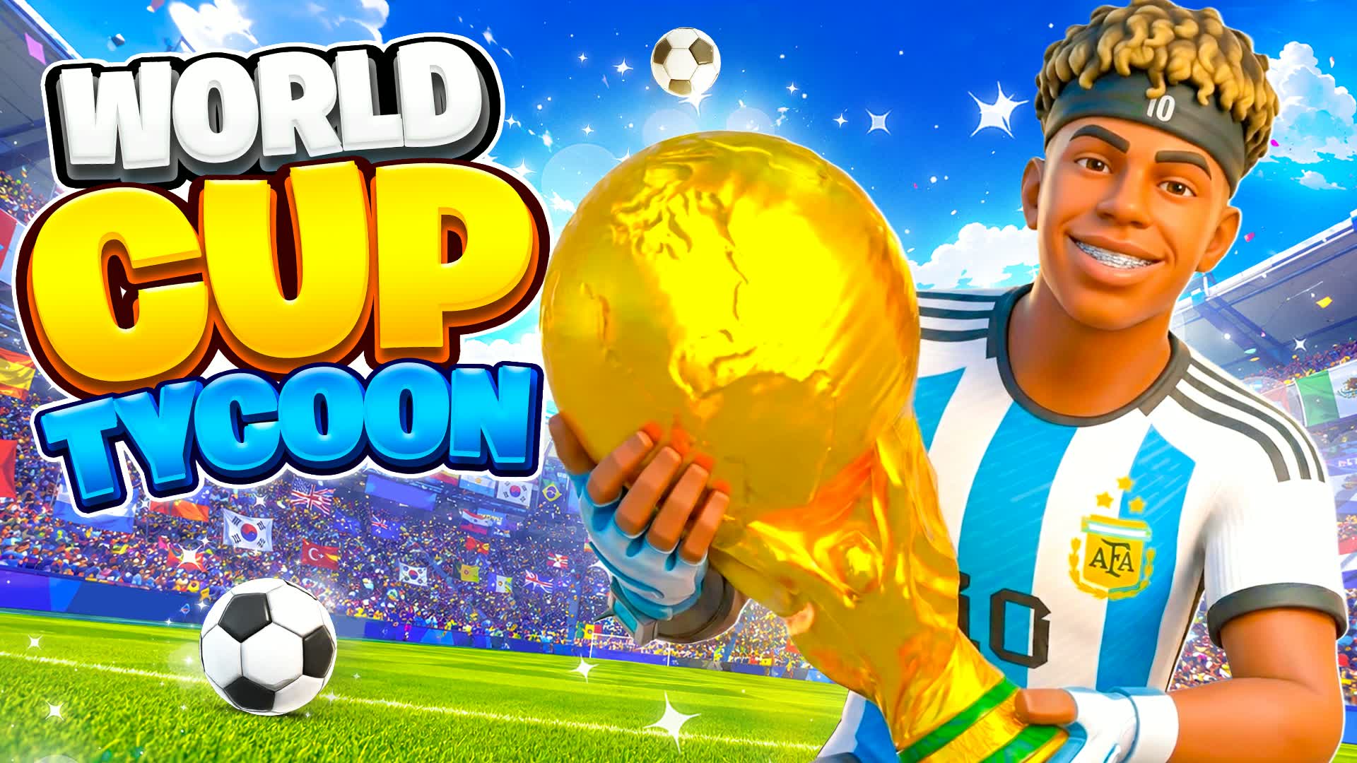 WORLD CUP TYCOON — Fortnite Creative map