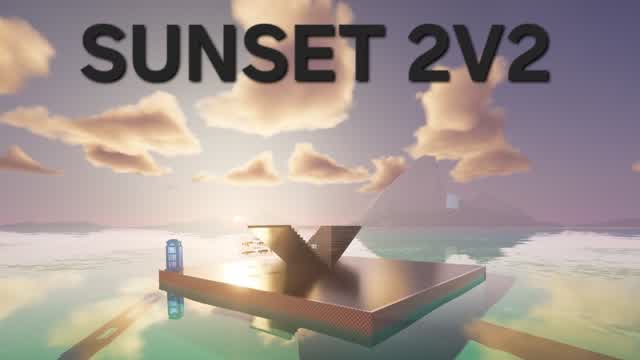 SUNSET 2V2 — Fortnite Creative map cover art