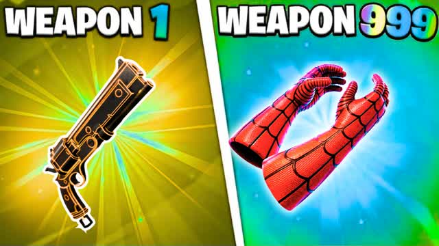 GUN GAME RYU A UNE TECH ET ME LE DIT PAS — Fortnite Creative map cover art