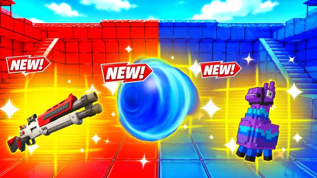 RED VS BLUE CLOSE CALL 🔴🔵 — Fortnite Creative map