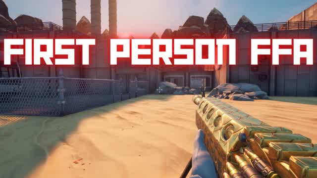 FIRST PERSON FFA — Fortnite Creative map cover art