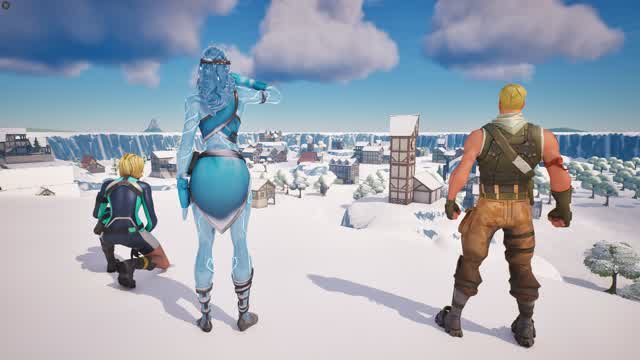 North Pole Zone Wars — Fortnite Creative map