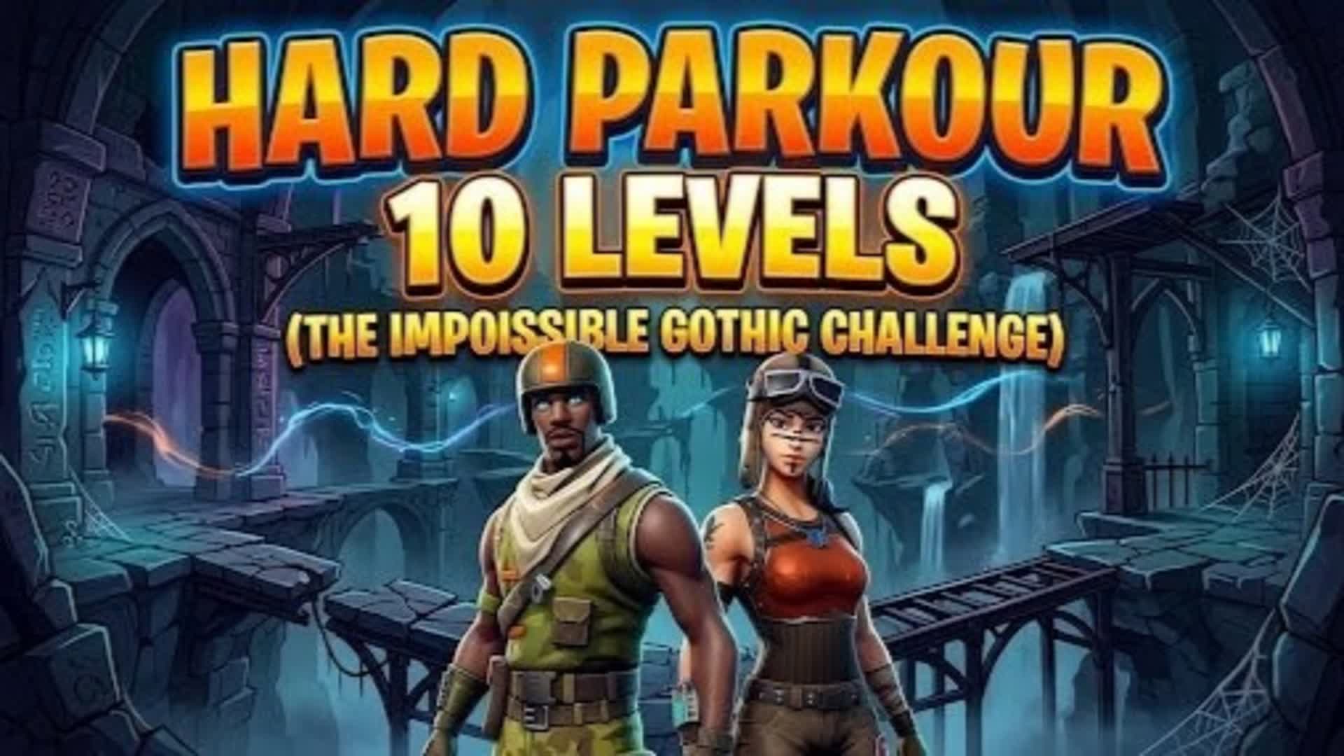 IMPOSSIBLE PARKOUR [8163] — Fortnite Creative map