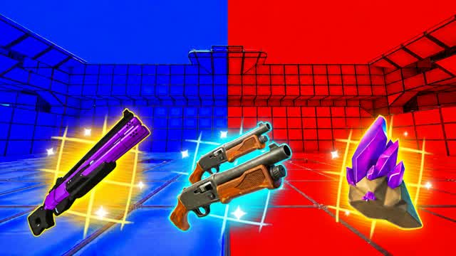 ROUGE VS BLEU UNC — Fortnite Creative map