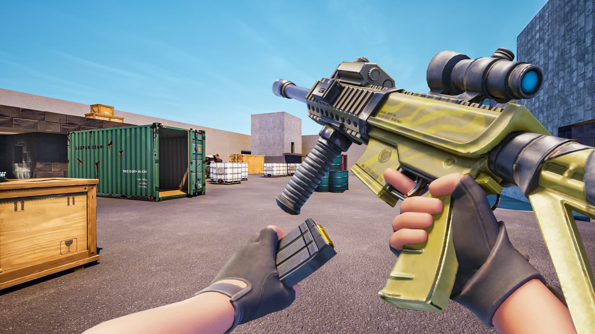 Infinite Gun Game: First Person — Fortnite Creative map