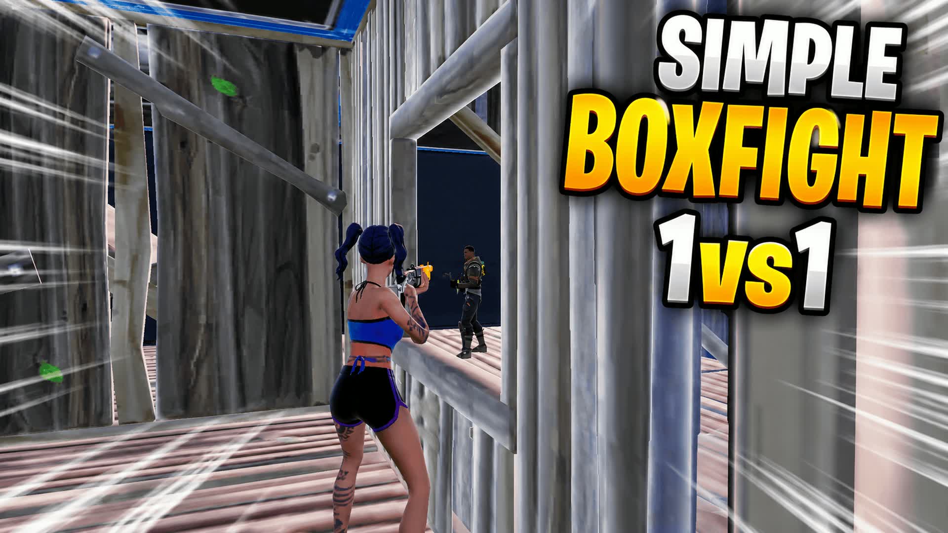 Simple BoxFight 1vs1 — Fortnite Creative map