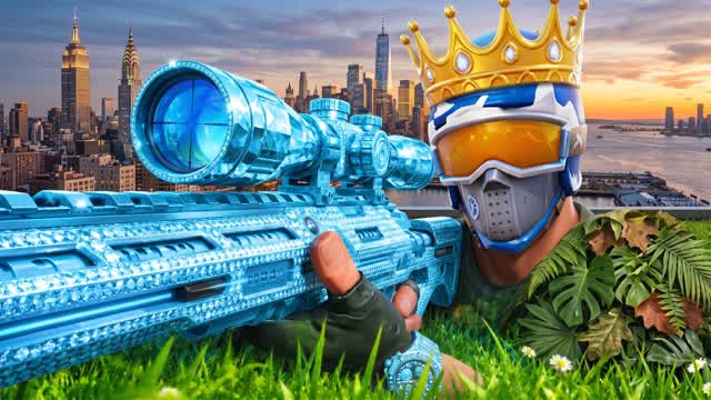 CITY GUN GAME 🔫 MIAOU — Fortnite Creative map