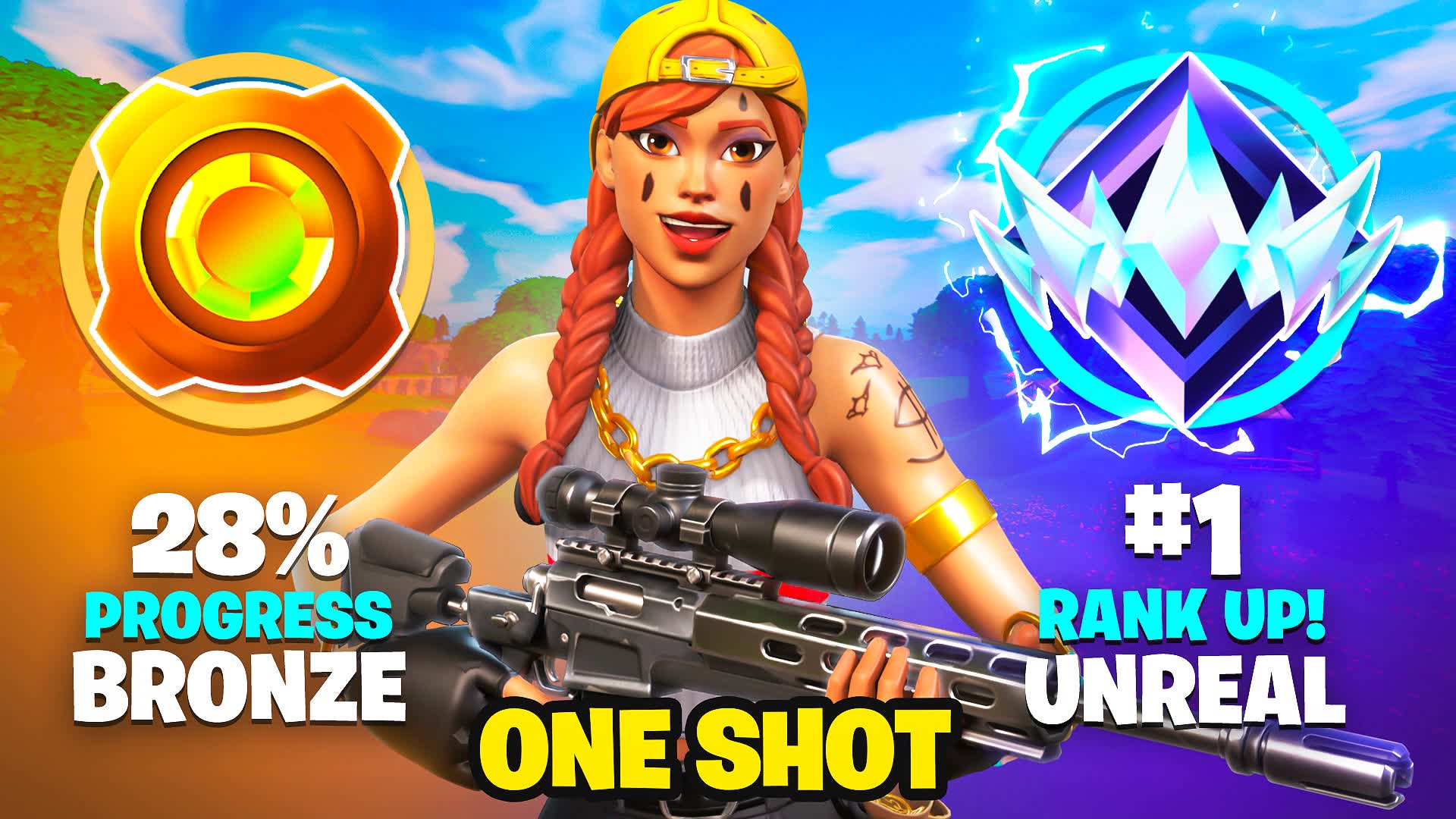 SALTY ONE SHOT SNIPE 🎯 — Fortnite Creative map