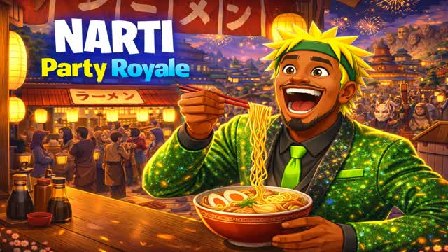 NARTI PARTY ROYALE — Fortnite Creative map cover art
