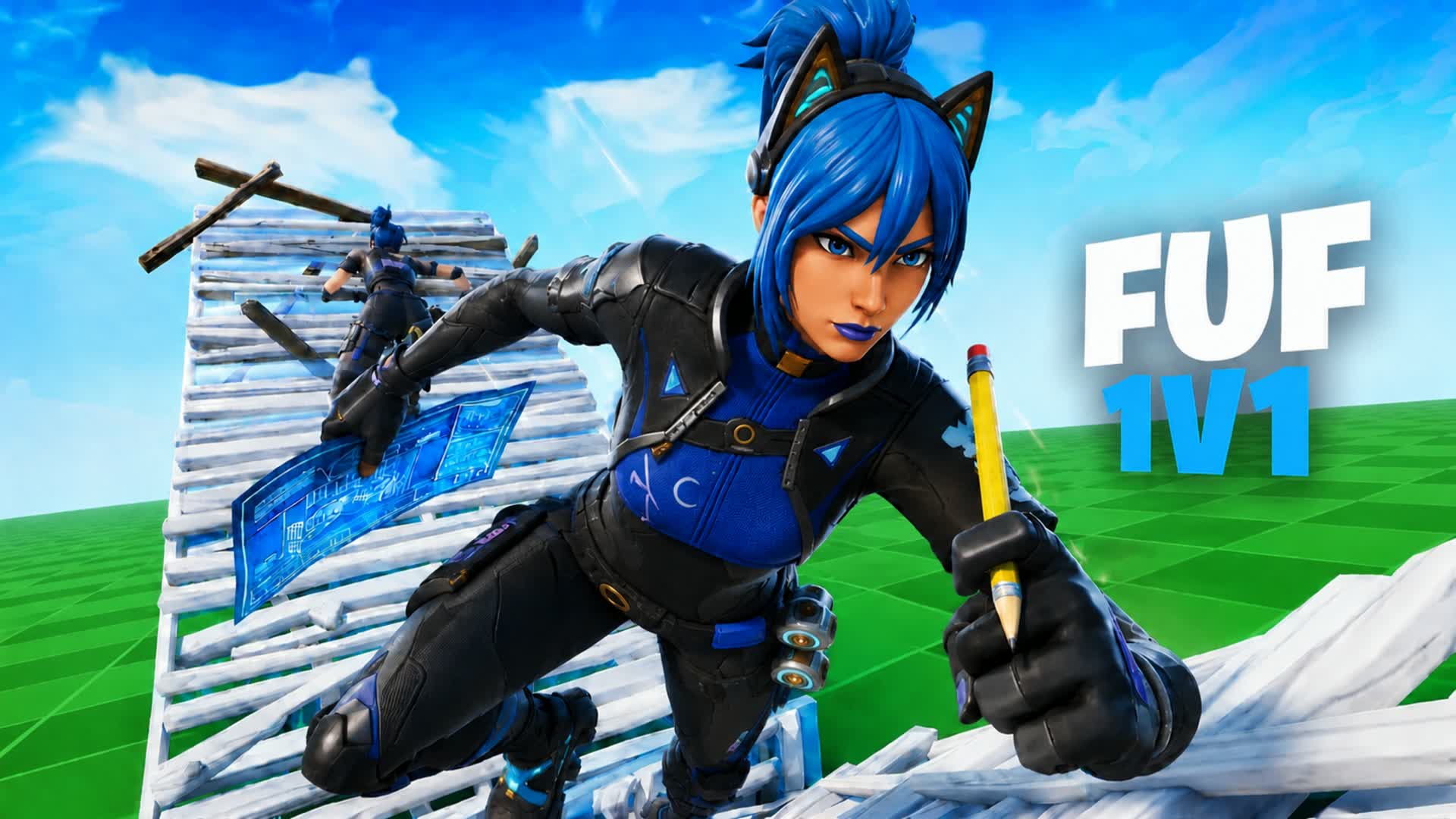 FUF 1V1 BUILD FIGHTS — Fortnite Creative map