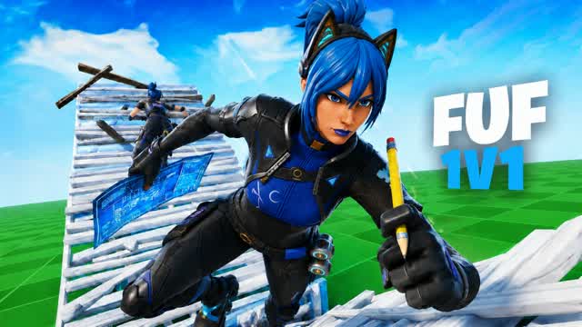 FUF 1V1 BUILD FIGHTS — Fortnite Creative map cover art