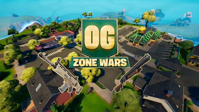 OG Zone Wars Greasy Grove 🌀 — Fortnite Creative map cover art