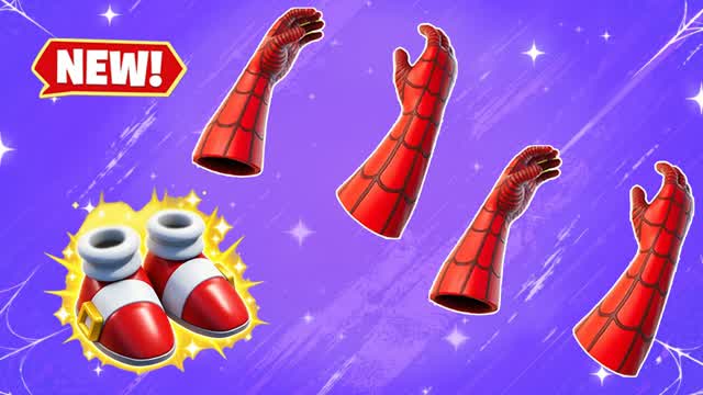 EPIC RED VS BLUE SPIDER-MAN 🔴🔵 — Fortnite Creative map