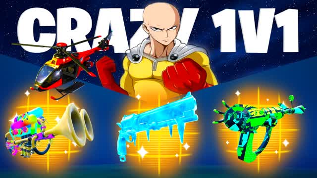 FFA CRAZY 1V1 — Fortnite Creative map
