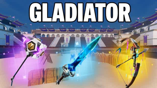 BE A GLADIATOR — Fortnite Creative map