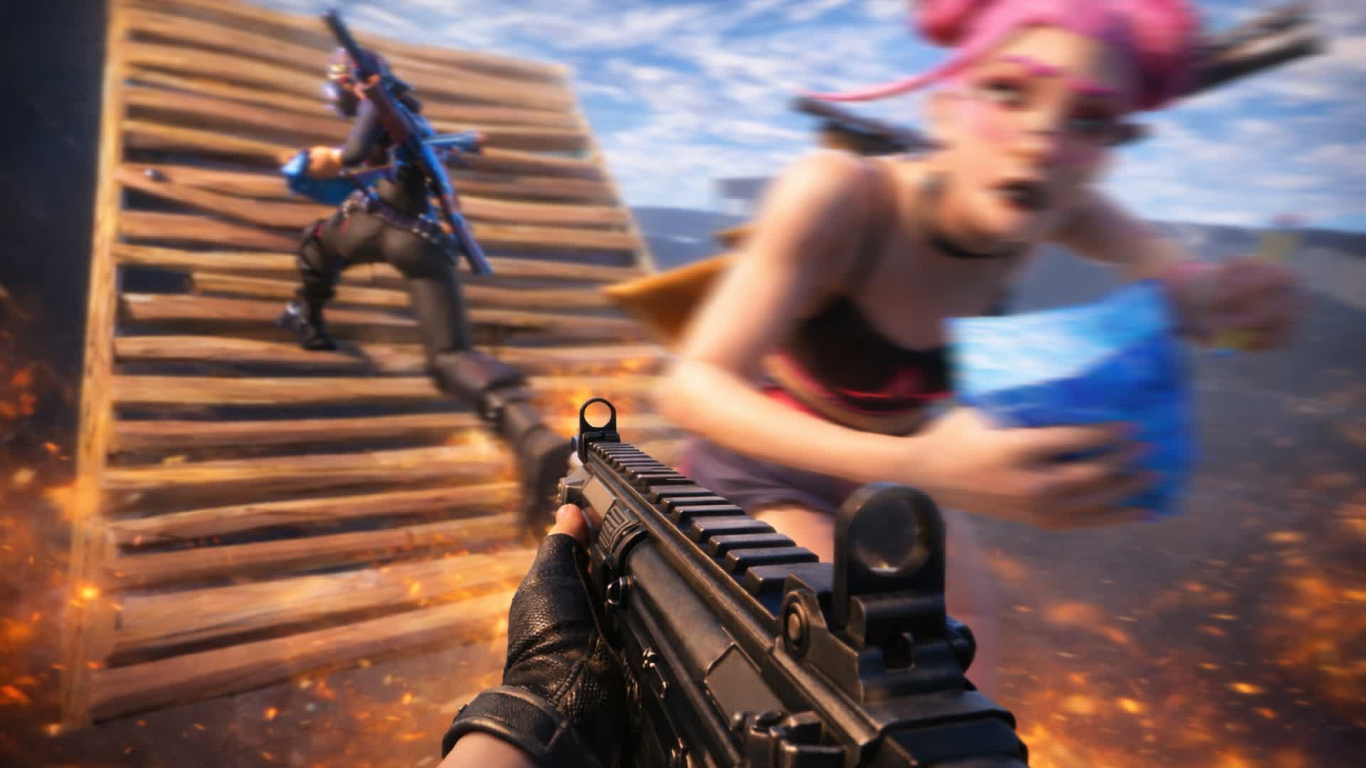⭐FIRST PERSON 1V1🔫 — Fortnite Creative map