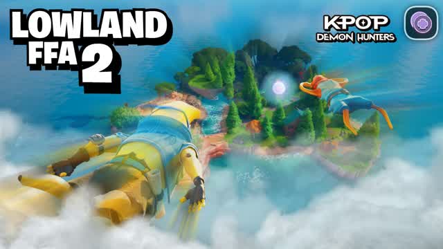 🗺️ LOWLAND FFA 2 🔫 — Fortnite Creative map