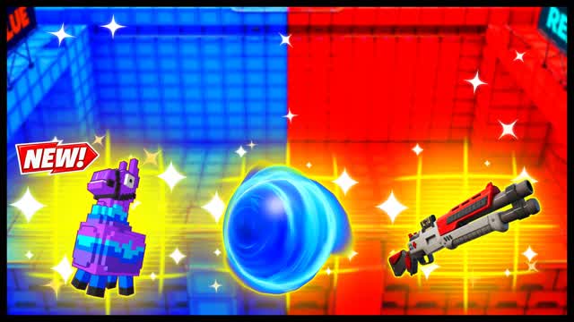 RED VS BLUE AIM FINESSE 🔴🔵 — Fortnite Creative map cover art