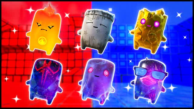 RED VS BLUE FLASH POSITION 🔴🔵 — Fortnite Creative map