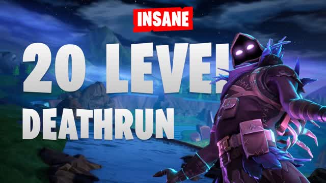 Deathrun Harder then hard. — Fortnite Creative map cover art