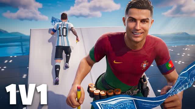1V1 BUILD FIGHTS 🏆 {WORLD CUP EDITION} — Fortnite Creative map