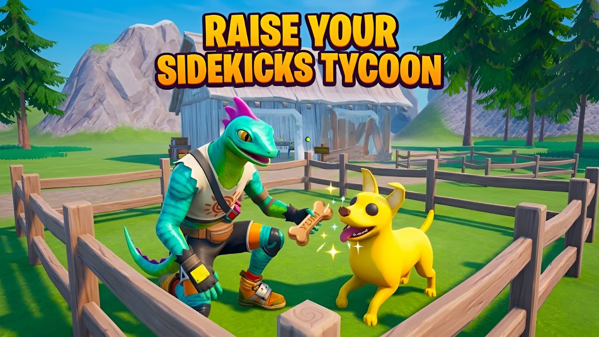 Raise Your Sidekicks Tycoon — Fortnite Creative map