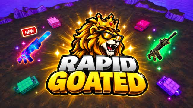 RAPID GOATED - WITH POWERS🌀🌀 — Fortnite Creative map
