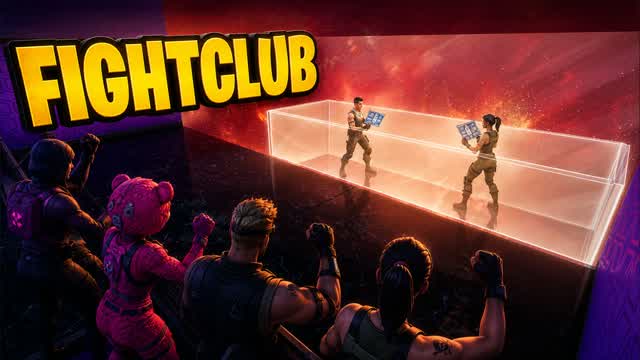 FightClub 1v1 — Fortnite Creative map cover art