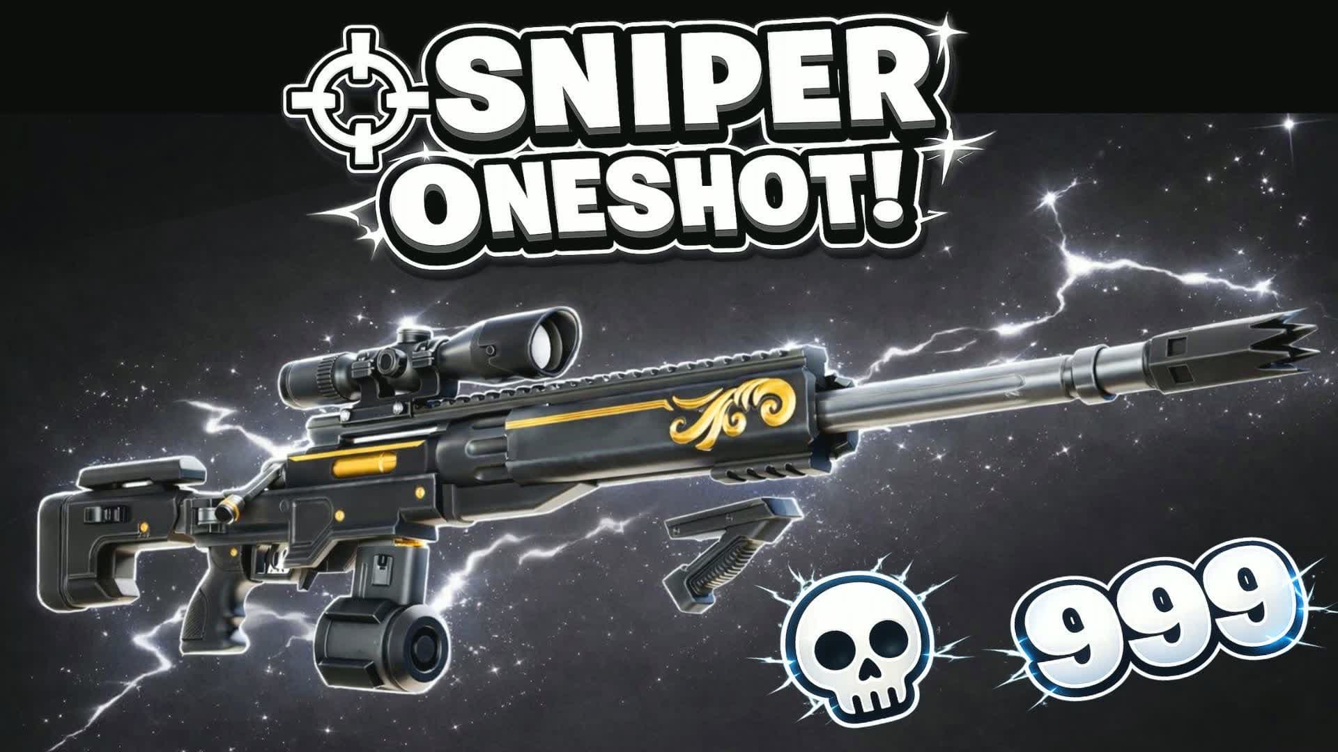 SUPER SNIPER ONE SHOT 🎯 [NEW] — Fortnite Creative map