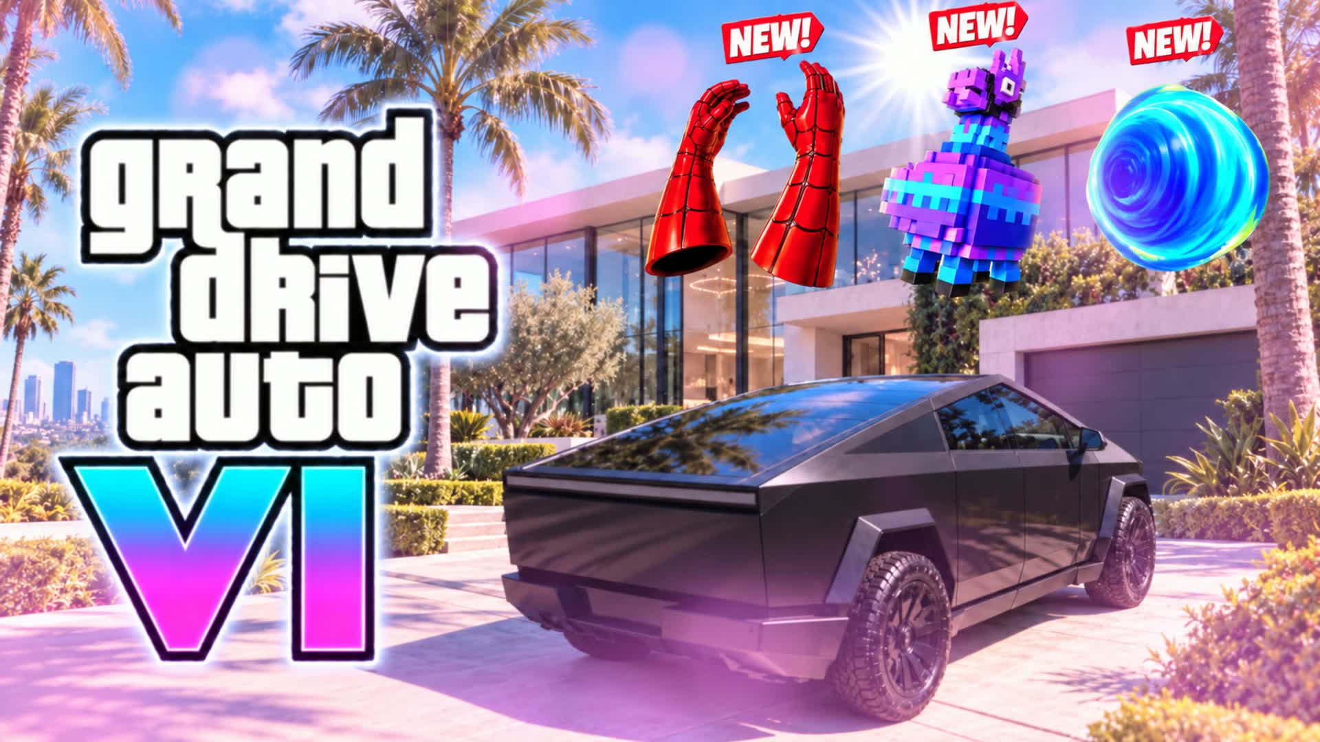 ^&^[LUCIA GRAND DRIVE AUTO VI] 6 ^&^] — Fortnite Creative map
