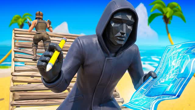 POUVLOFN 1V1 (SQUID) — Fortnite Creative map