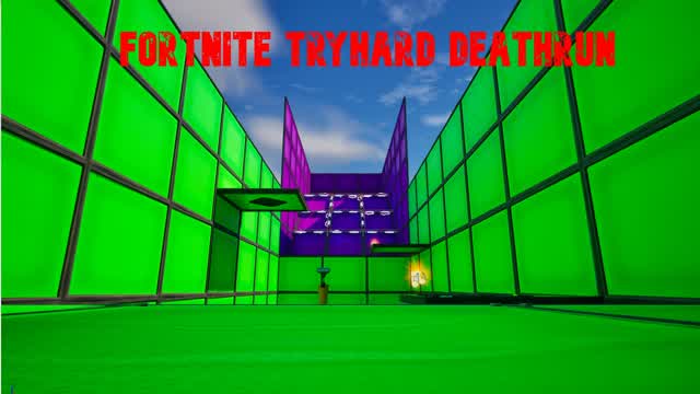 ⭐Tryhard Deathrun⭐ — Fortnite Creative map cover art