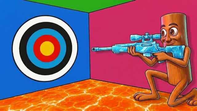 🎯PROFESSIONAL TRICKSHOT PARKOUR — Fortnite Creative map cover art