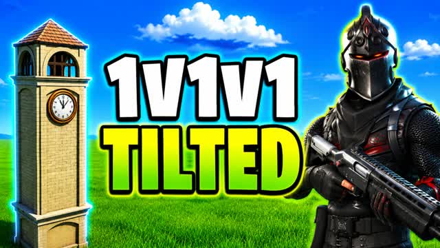 SUPER 1V1V1 TILTED 🎯 - سوبر تلتد — Fortnite Creative map cover art