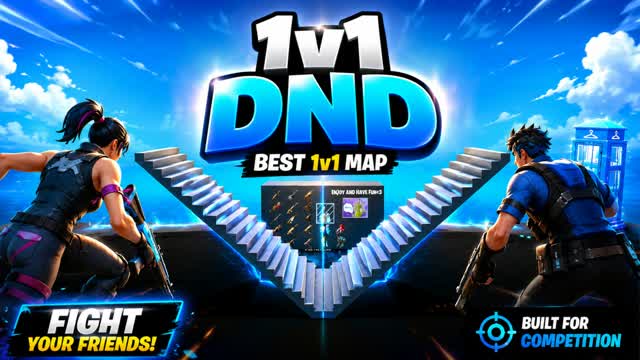 1v1 DND — Fortnite Creative map cover art