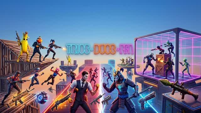 1 VS 6 — Fortnite Creative map cover art