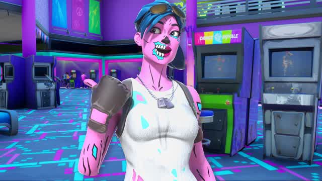 👾 RETRO RAVE ARCADE - Prop Hunt 👾 — Fortnite Creative map