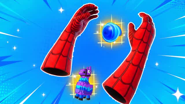 GIGA SPIDER-MAN RED VS BLUE X 🔴🔵 — Fortnite Creative map