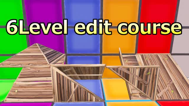 6Level edit course!! — Fortnite Creative map cover art