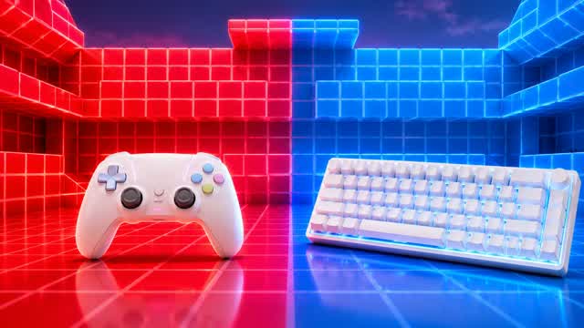 RED VS BLUE 🔴🔵 CLARK H — Fortnite Creative map cover art