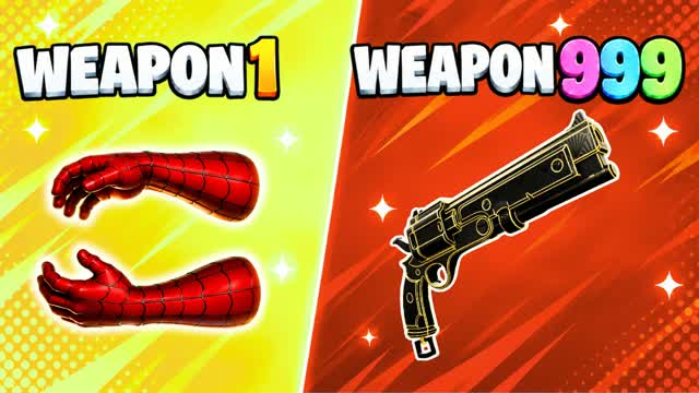 GUN GAME COUCHEZ VOUS PLUS TOT EGOISTES — Fortnite Creative map