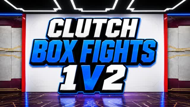CLUTCH BOX FIGHTS (1V2) 📦 — Fortnite Creative map cover art