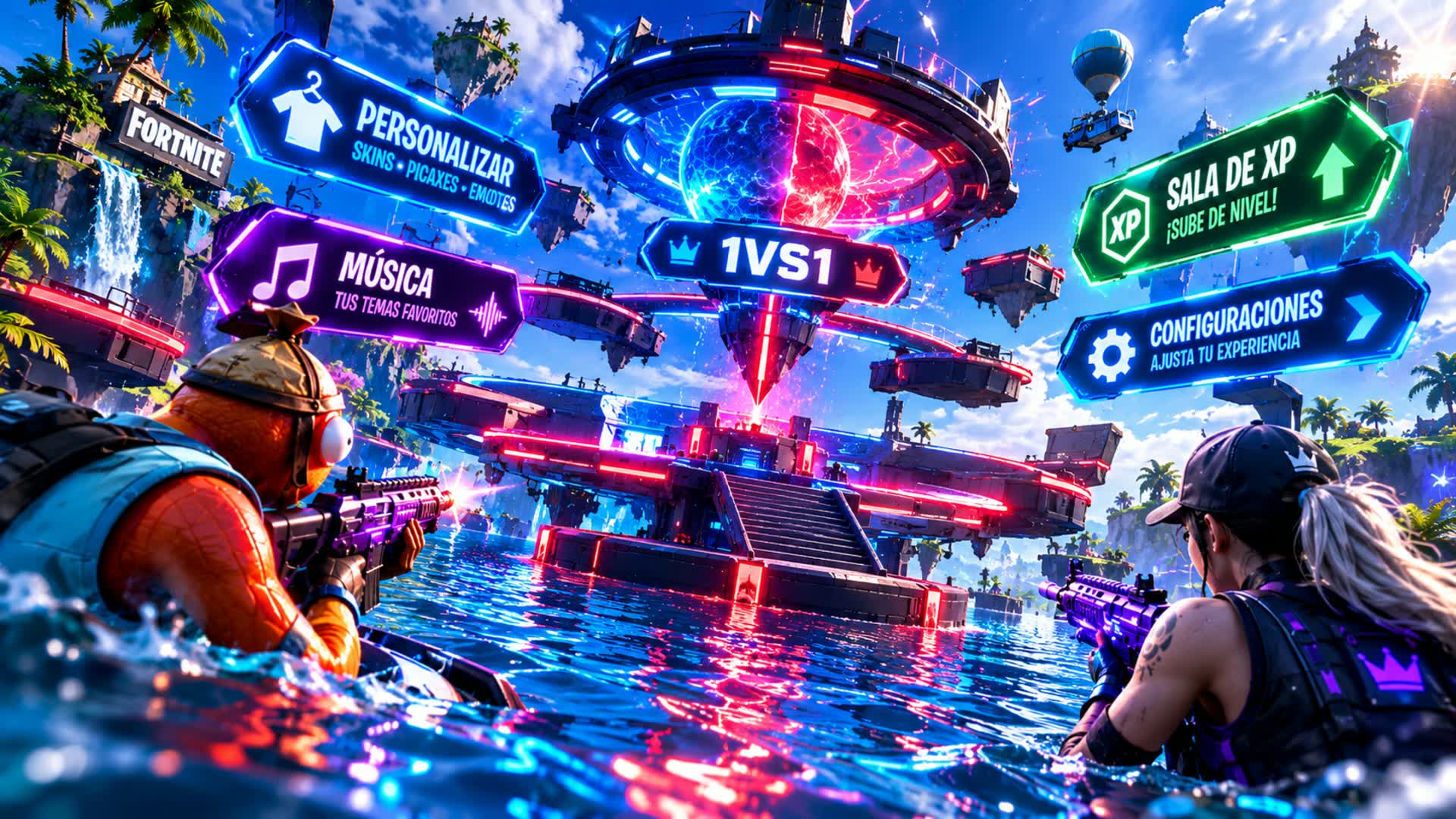 1V1 FINAL FIGHT — Fortnite Creative map