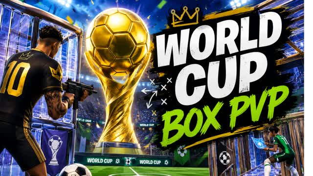 🏆 WORLD CUP BOX PVP 🌎⚽ — Fortnite Creative map cover art