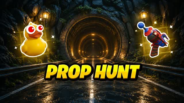 DARK PROP HUNT 🎃 — Fortnite Creative map cover art