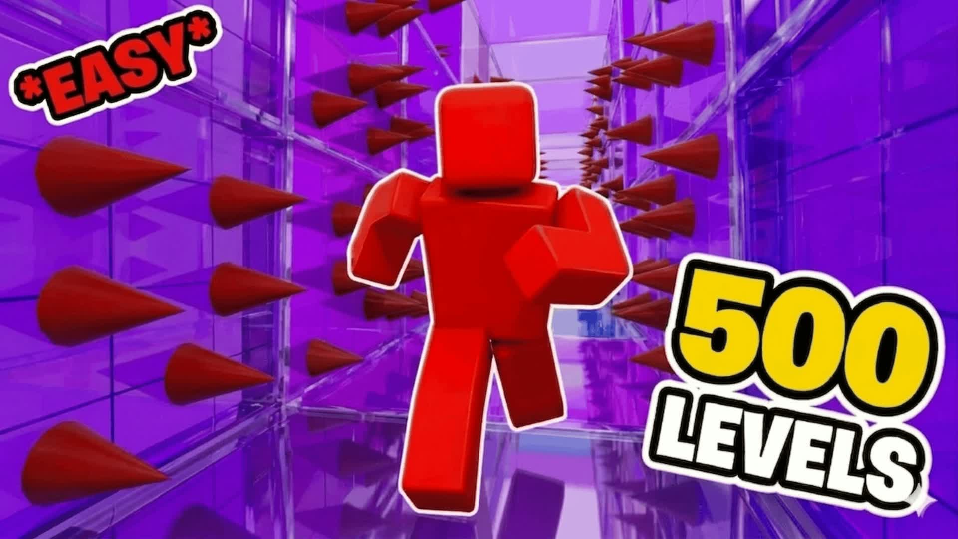 EASY PARKOUR 500+ — Fortnite Creative map