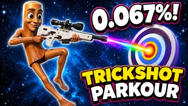 🎯INSANE PARKOUR TRICKSHOT — Fortnite Creative map