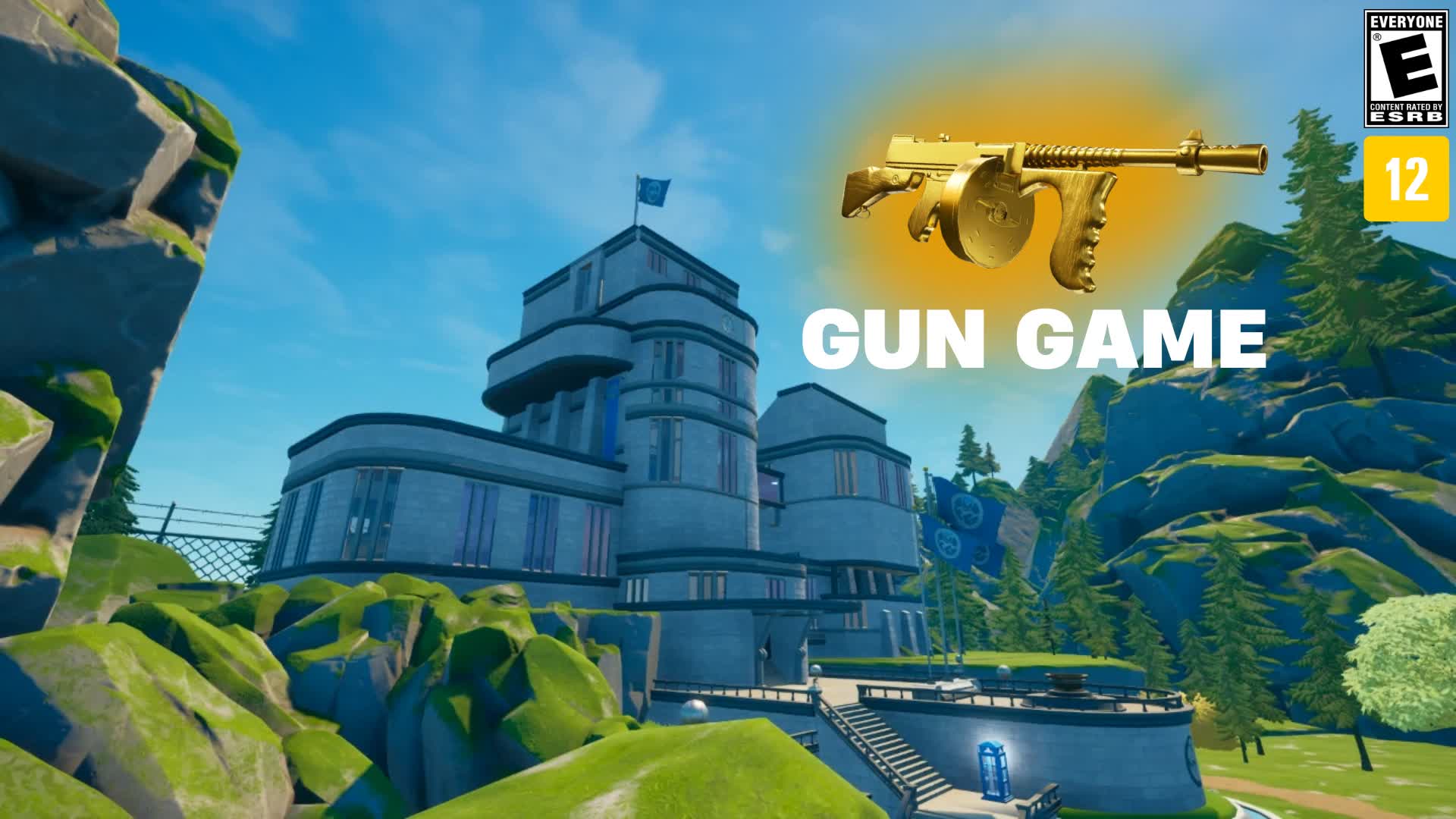A Agência II Gun Game — Fortnite Creative map